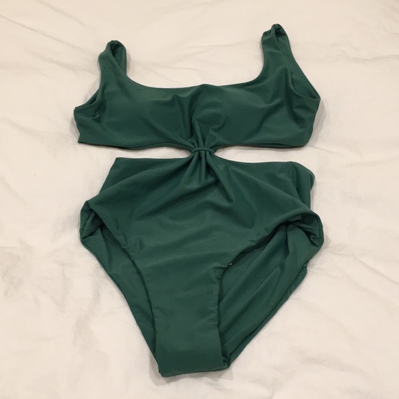 Cupshe Other - Cupshe Green One Piece Swim Suit - NWT Size M